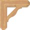 Ekena Millwork Funston Craftsman Smooth Bracket, Western Red Cedar, 5 1/2"W x 24"D x 24"H BKT06X24X24FST04SWR - alternate 2